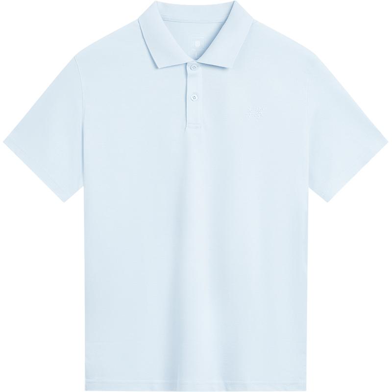 李宁POLO衫夏季男2025新款中国色系列凉感T恤舒适短袖翻领运动服
