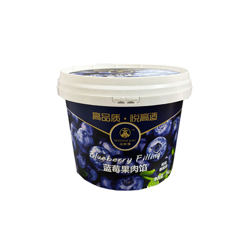 高师傅蓝莓果肉馅3kg 蛋糕面包夹心果酱甜品西点涂抹表面装饰烘焙