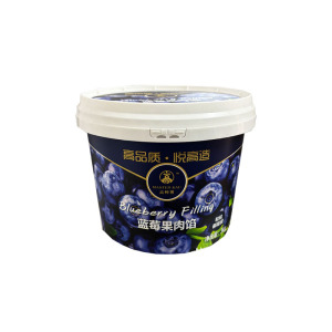 高师傅蓝莓果肉馅3kg 蛋糕面包夹心果酱甜品西点涂抹表面装饰烘焙