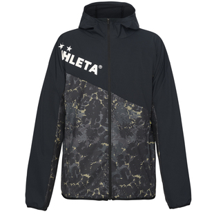 ATHLETA阿仕利塔运动防风雨衣男晕染肌理连帽拉链儿童外套 04157