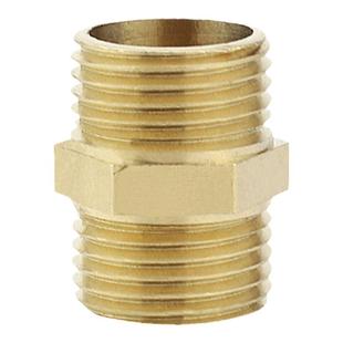 全铜4分双内外丝直接对丝变径外牙铜弯头三通补芯水管水暖件接头