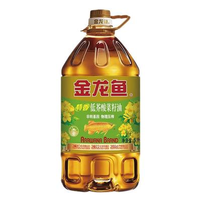 金龙鱼特香低芥酸菜籽油5L升