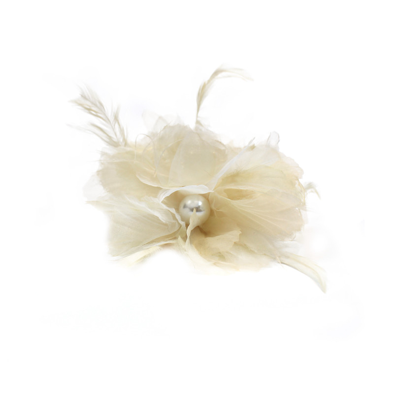 天鹅湖Princess Ballet！氛围感羽毛花朵抓夹发抓盘发鲨鱼夹发饰