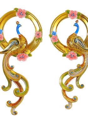 凤凰壁饰轻奢墙面装饰装饰