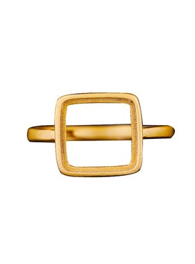 古法银s925纯银戒指女戒指空托