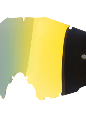 德国MTR S14 Pro越野头盔护目镜风镜替换镜片金色