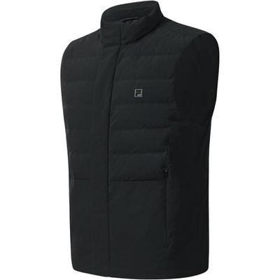 FILA斐乐男士鹅绒保暖马甲