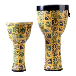 【合成材料非洲鼓】非洲之星儿童启蒙PVC仿兽皮8英寸10英寸非洲鼓