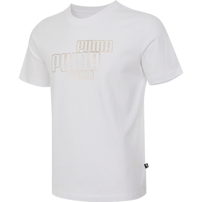 puma彪马男子-GRAPHICS Foil Tee运动休闲短袖T恤69066702
