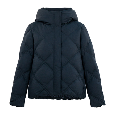 HONRN/红人短款立领连帽羽绒服