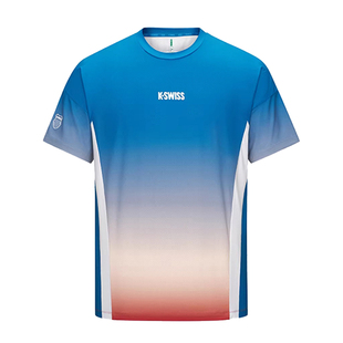 KSWISS盖世威网球服男26年澳网张之臻卢布列夫短袖T恤短裤套装