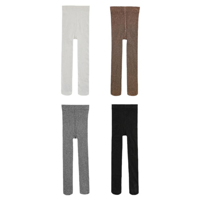 幼悠女童柔暖细腻毛织连袜裤2025春秋甜蜜可爱百搭弹力休闲裤子潮