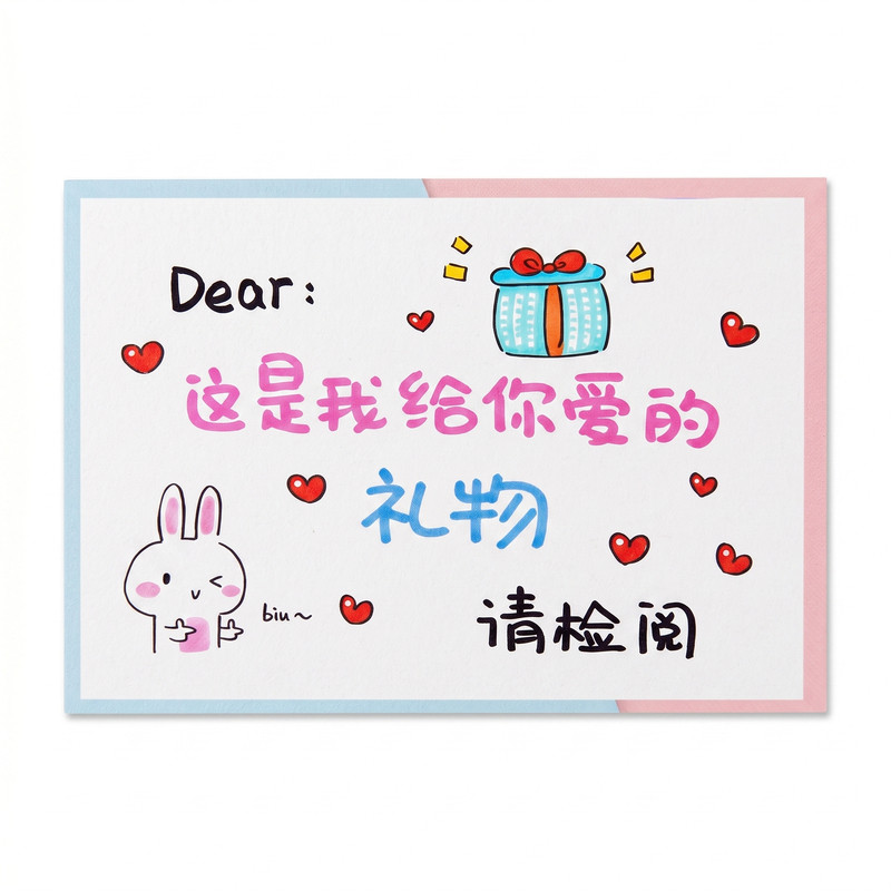 创意祝福卡片仪式感生日礼物贺卡