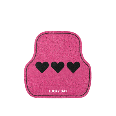 防滑易冲洗可爱小猫汽车防脏脚垫