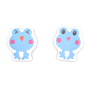 Kamipita发贴魔术贴刘海贴ins网红青蛙心情粘头发饰品