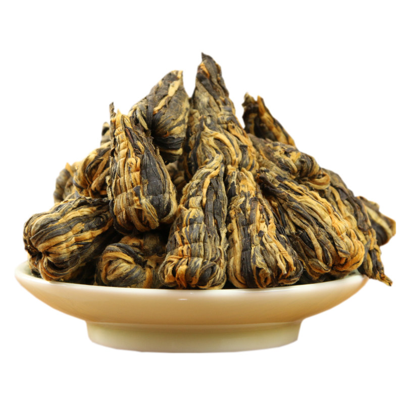 云南滇红茶宝塔 高档功夫红茶500g批量卖金丝 蜜香红茶茶叶散装