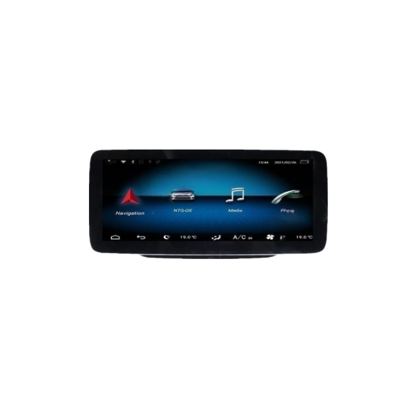 海外适用于奔驰A系GLA CLA C系E系大屏导航Carplay倒车影像一体机
