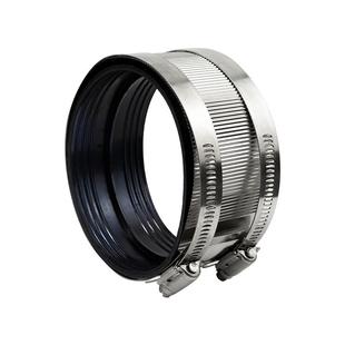 304/201不锈钢管束 喉箍夹管卡 排水用柔性接口铸铁管箍关卡抱箍