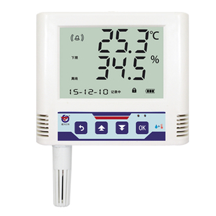 以太网温湿度变送记录仪RJ45远程机房监控大棚ETH工业网口温度计