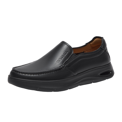 Mirabell美丽宝2026春新款一脚蹬男鞋软底缓震休闲皮鞋B8L02AM6