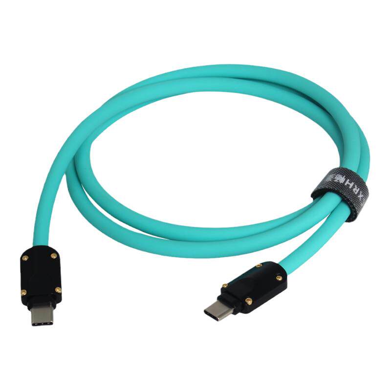雷电4数据线40Gbps传输兼容100W快充支持PD3.1协议双头type-c线