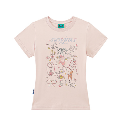 江南先生正肩凉感冰皮短袖t恤