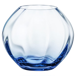 捷克进口BOHEMIA欧式水晶玻璃餐桌小花瓶摆件结婚礼品家居饰品