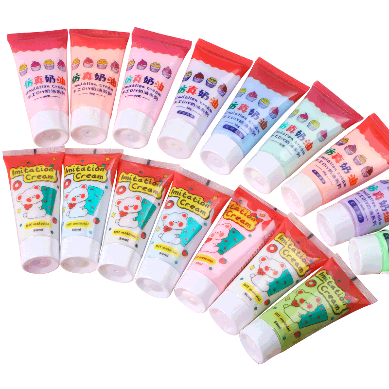 奶油胶diy材料手工送花嘴