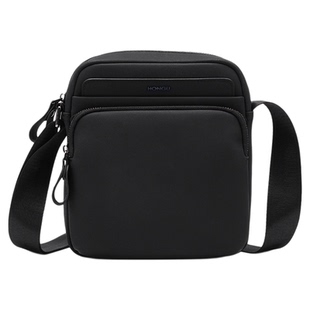 红谷新款男包通勤外出单肩包轻便防水斜挎包男款青年休闲潮流小包