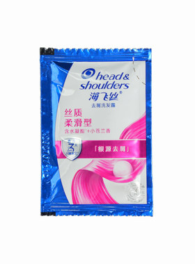 海飞丝洗发水丝质柔滑怡神男女袋装小包装膏乳液修护滋润去屑留香