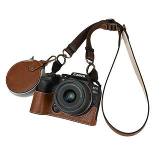 佳能R10相机包R50相机保护套r100保护壳皮套微单斜跨包配件适用于