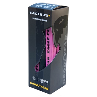 固特异Goodyear Eagle F1R公路自行车700c真空外胎防刺折叠粉色胎