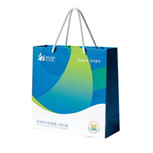 公司手提袋定制企业宣传袋子广告纸袋设计展会礼品袋定做印刷logo