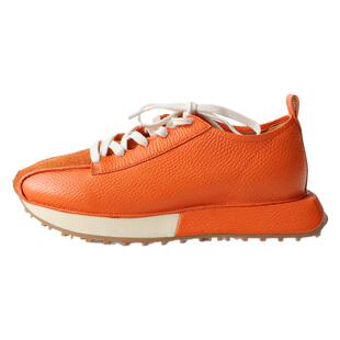 KAKA英国客单轻盈舒适型荔纹小牛皮厚底四季运动鞋名媛慢跑平底鞋