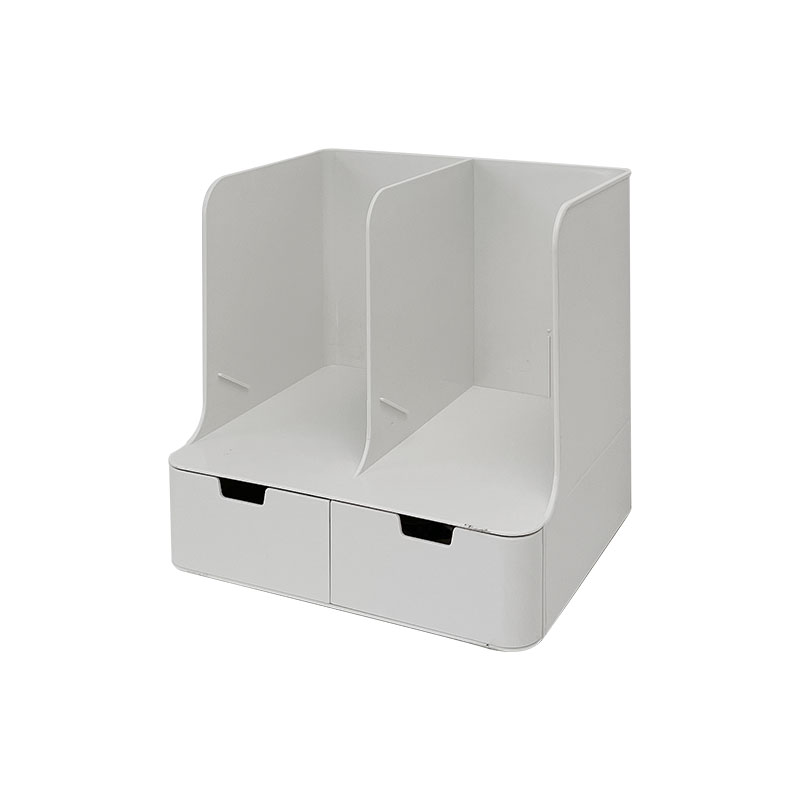 多功能书立架学生书桌书本文具收纳架办公室桌面文件架置物架一体