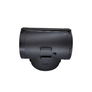 PA尼龙塑料波纹软管T型可开式汽车线束扎扣等径变径分流三通接头