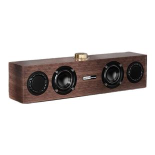 lenovo联想电脑音响复古木质音箱有线蓝牙双模台式家用笔记本桌面