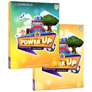 原版进口剑桥少儿英语教材Power Up 1 2 3 4 5 6级powerup剑桥英语教材小学英语教材YLE剑桥少儿英语考试剑桥词汇语法英文原版教材