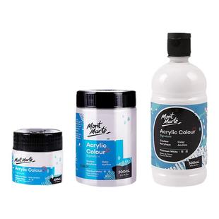 蒙玛特丙烯颜料套装蒙马特丙烯颜料丙烯墙绘涂色墙画丙烯画工具白色黑色金色美术生专用涂墙炳稀炳漆防水丙稀