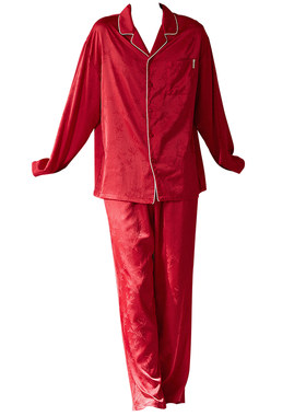 上海故事冰丝红品家居服