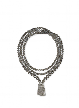 缪斯女神系列珍珠流苏项链毛衣链