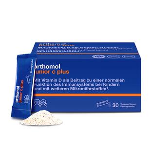 德国Orthomol奥适宝儿童复合维生素b族d3维C免疫力营养素干吃粉