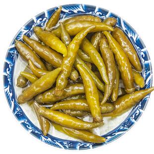 蜀逍肴四川青泡椒泡青小米椒野山椒腌小米辣泡青辣椒泡菜泡姜海椒