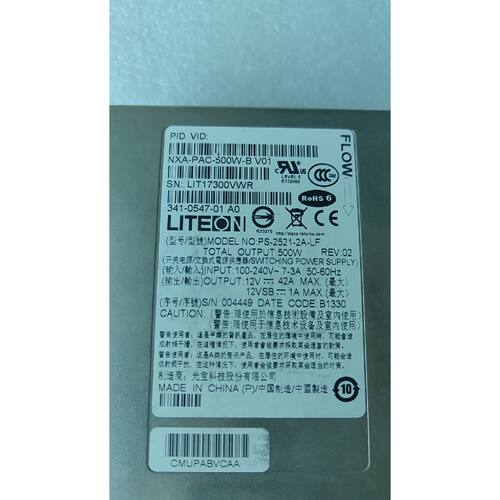 思科Cisco NXA-PAC-500W-B 341-054