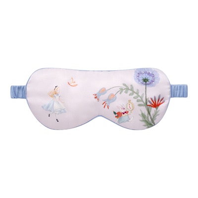 MANITO迪士尼爱丽丝合作系列   Fantasy Forest 桑蚕丝眼罩印花