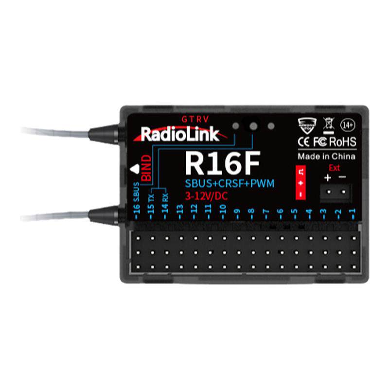 乐迪R16FCRSF接收机数据回传