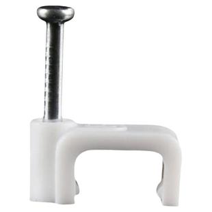 钢钉线卡子网线电线固定器护套线明线墙上u型排线固线钉方形线卡