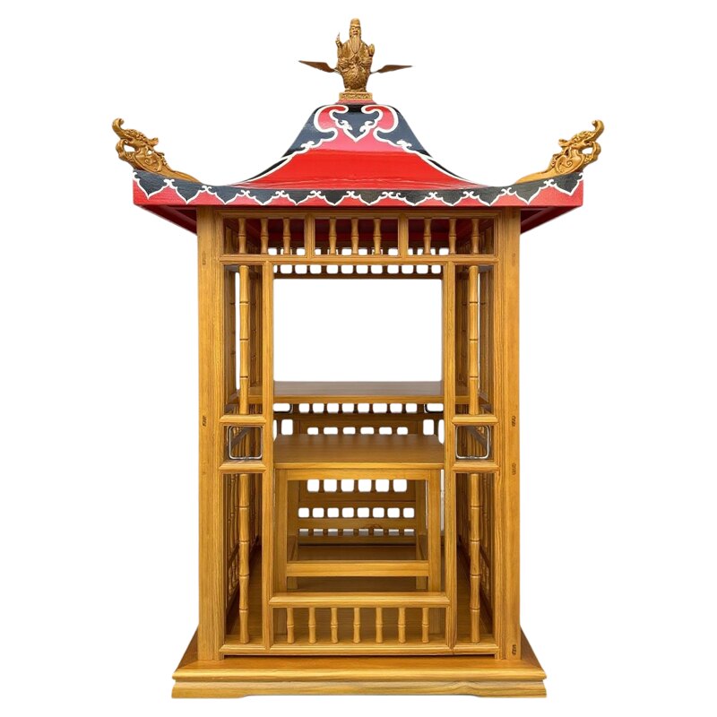 文轿神明出巡轿子抬神迎神轿佛轿