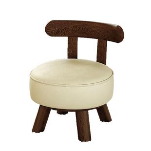 儿童实木小椅子门口靠背换鞋凳茶几板凳客厅宝宝小凳子家用小矮凳