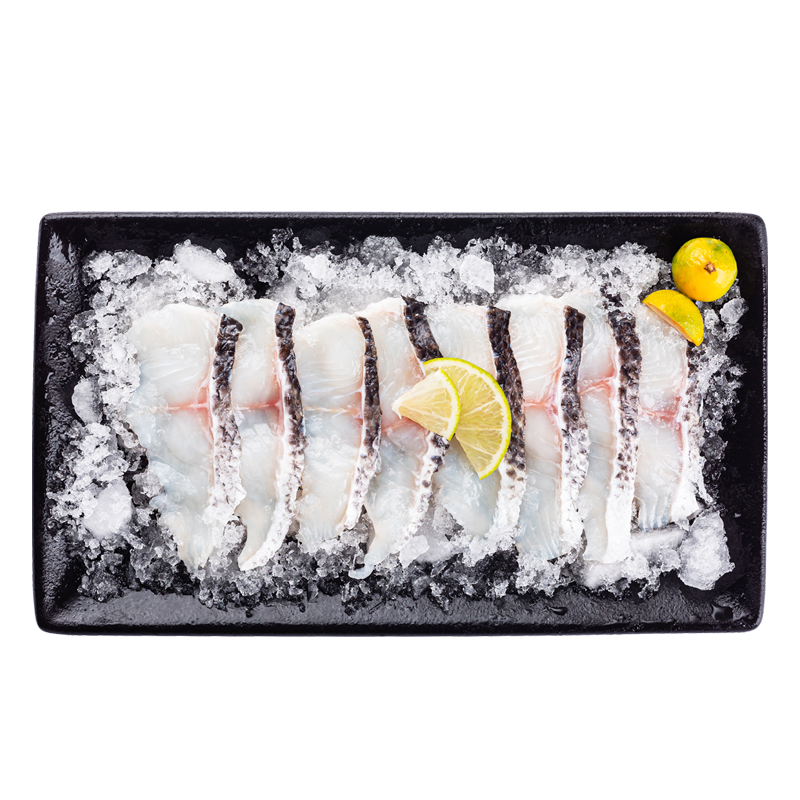 湛江国联水产免浆黑鱼片新鲜现切去骨少刺火锅食材水煮鱼酸菜鱼